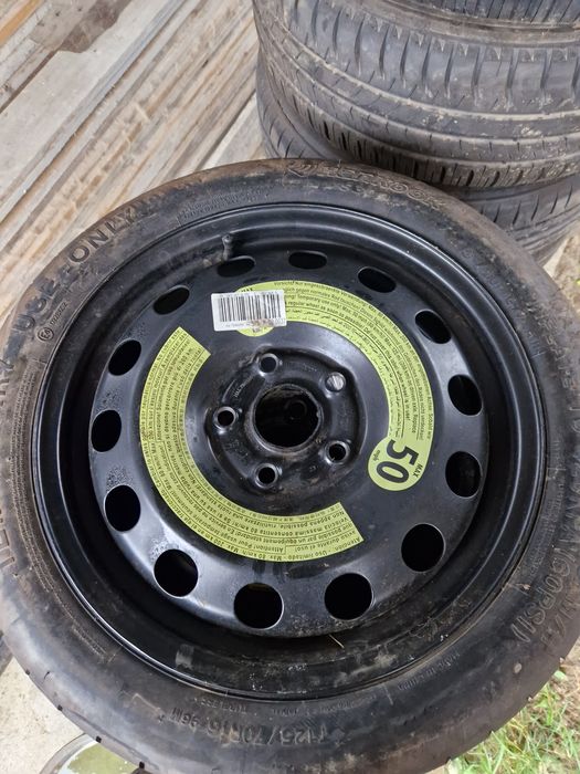 Roata rezerva Volkswagen Golf 6 T125/70R16