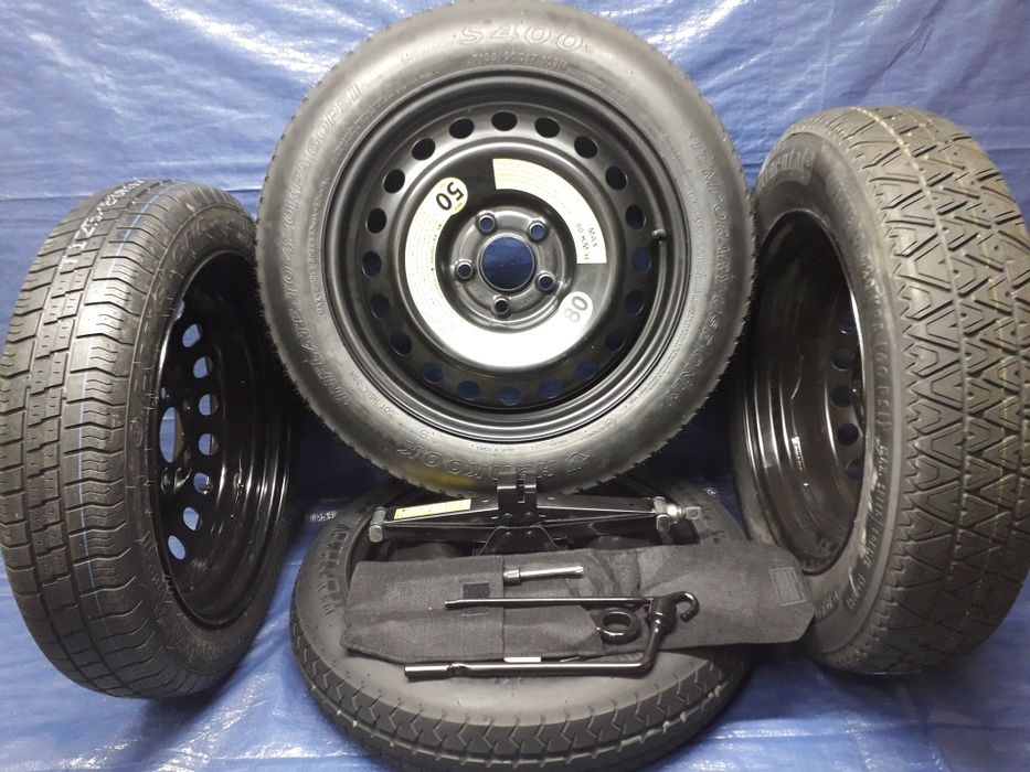 Roata rezerva slim dacia  cric accesorii dacia