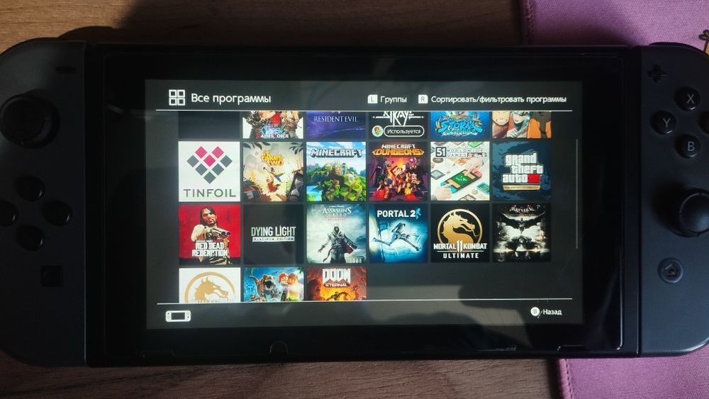 Продаю прошитый Nintendo Switch rev2
