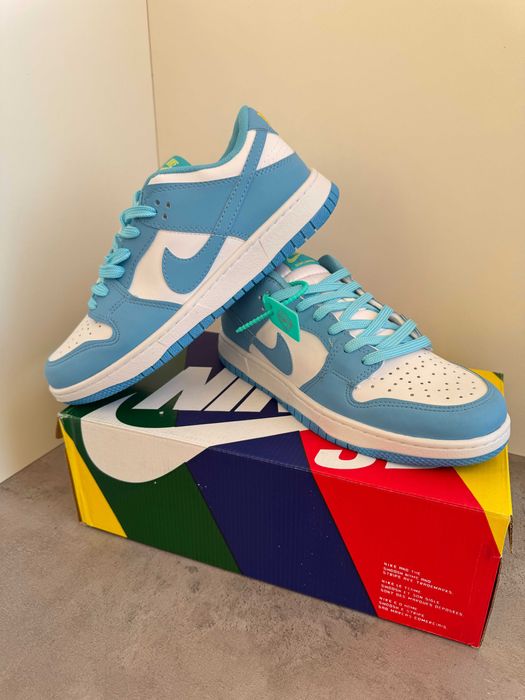 Adidași Nike Air DUNK University Blue, Unisex, NOI- Cu Cutie/Accesorii