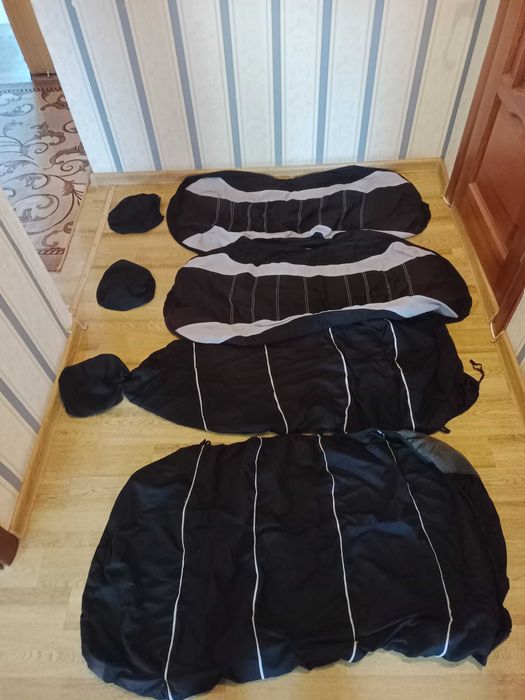 Продам чехлы на авто б/у полностью на салон