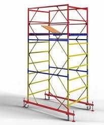 Вышка тура строительные леса передвижные леса на колесах монтаж ремонт