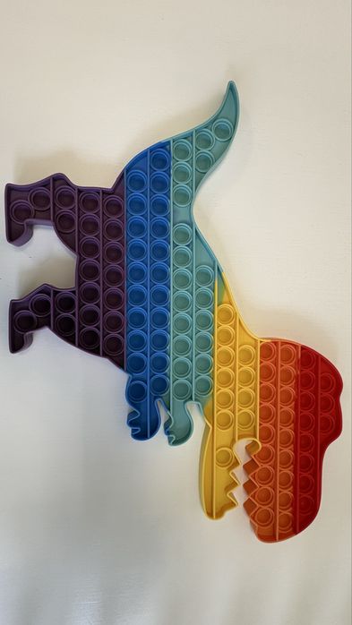 Pop it forma Dinozaur Rainbow