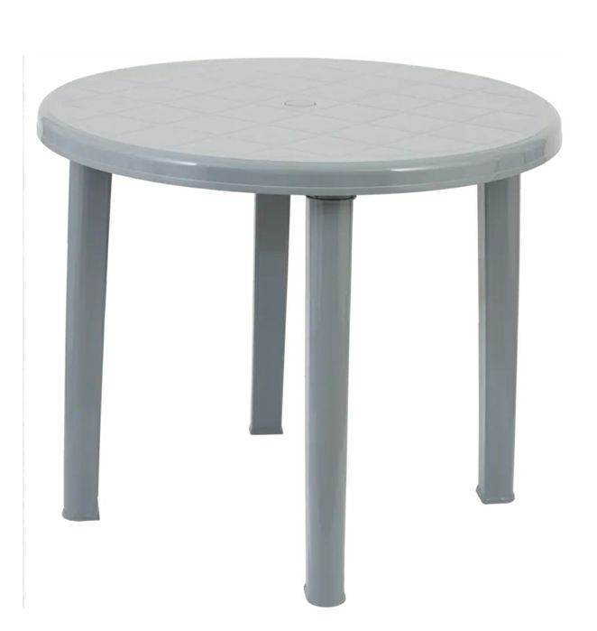 Деревянный стол из срубы, Садовый стол