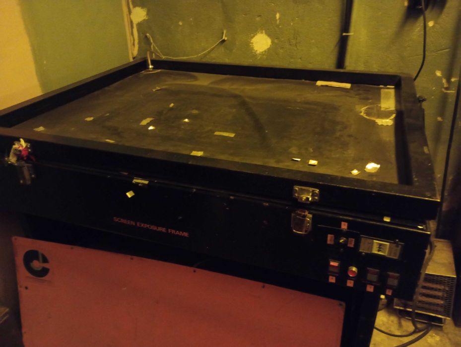 Пълно ситопечатно оборудване