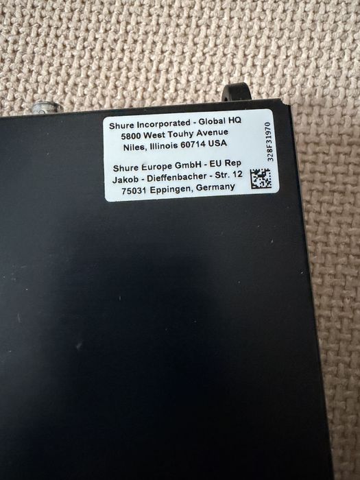 Shure Model QLXD24E/SM58-K51 професионале микрофон