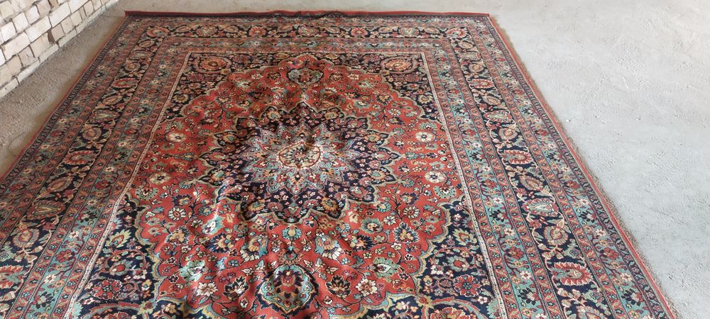 5×3 Sherts (jun) gilam – Moskva ishlab chiqarilgan, vintage
