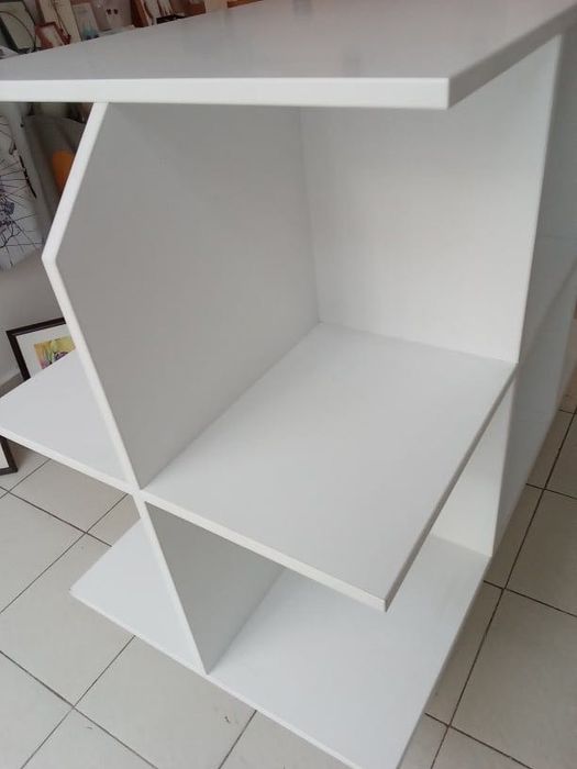 Бял шкаф - Перфектно състояние от ПДЧ - 100/60/100