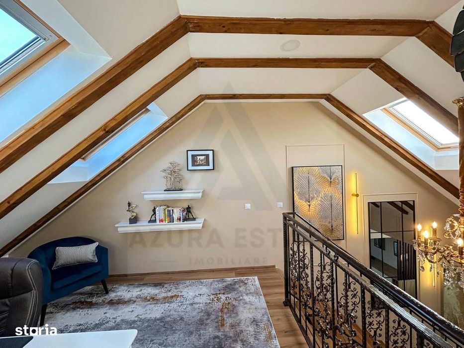 Penthouse lux 122 mp utili 4 camere 3 bai etaj 2 in Arhitectilor