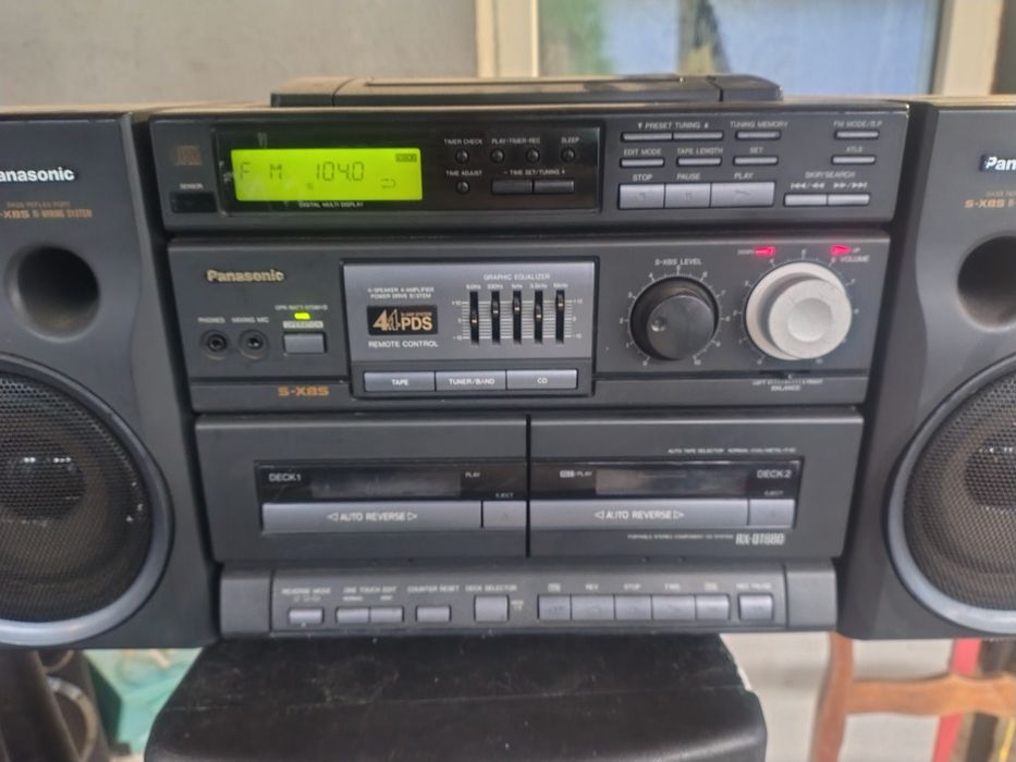 Radio casetofon panasonic