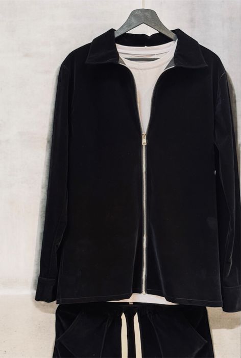 Compleuri Catifea! Camasa+ pantaloni cu sireturi lungi!