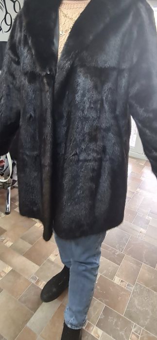 haină din blană naturalăNurcă,,(bizone)