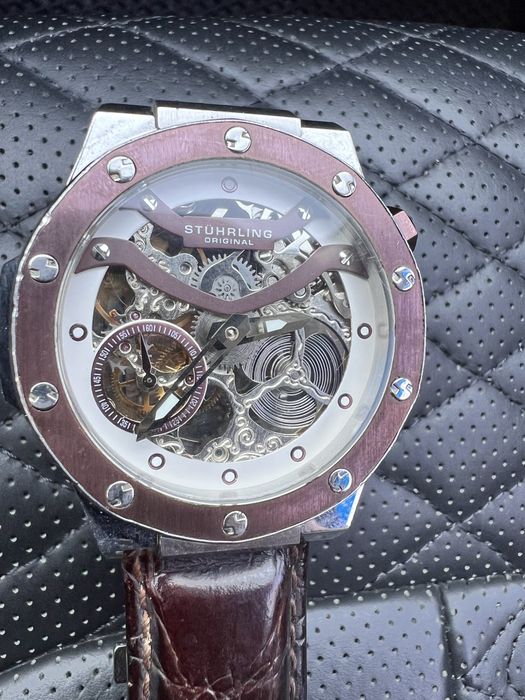 Часы Stührling Original Skeleton Automatic