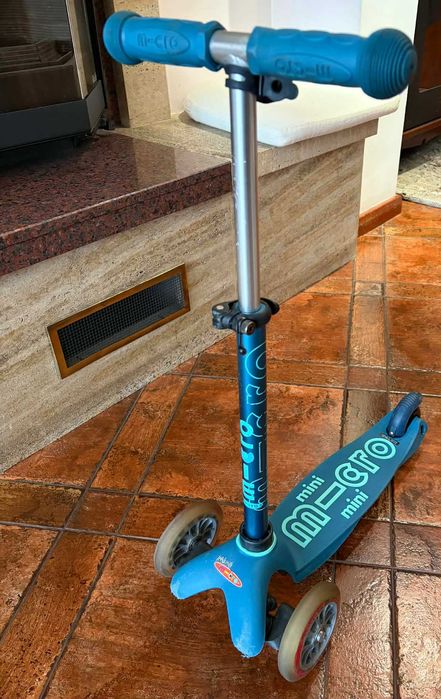 Детска тротинетка Micro Mini 3in1 Deluxe Plus Ice Blue