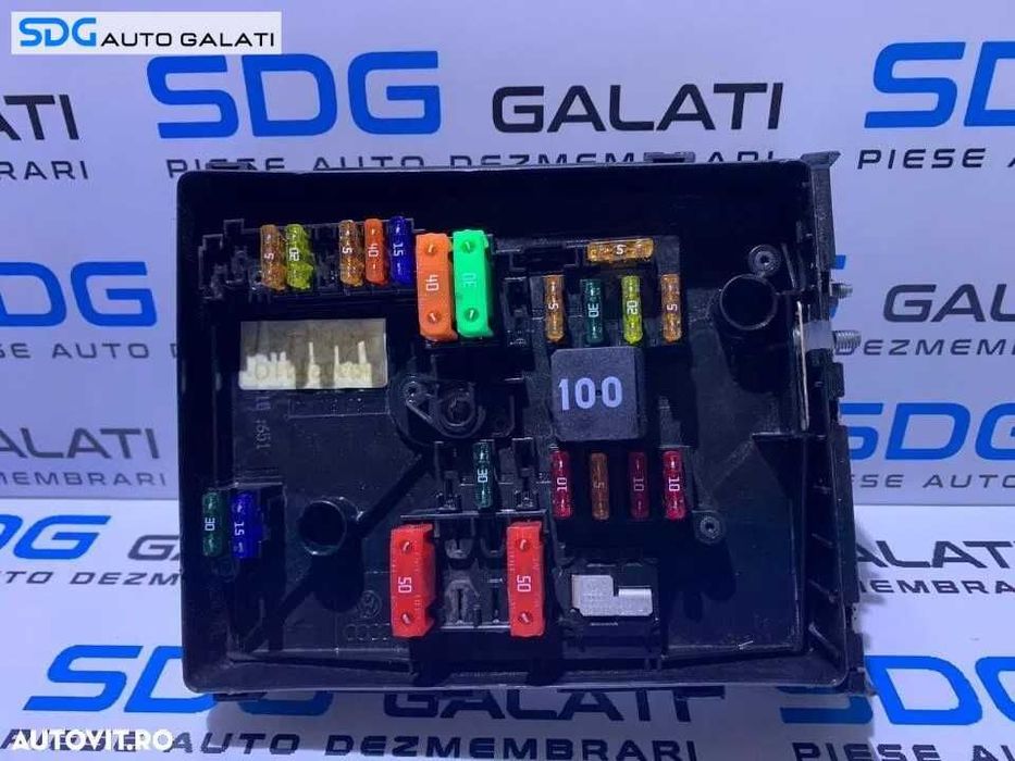 Panou Tablou Sigurante Volkswagen Caddy 2009 - Prezent Cod 1K0937629A 1K0937125D 1K0 937 629 A 1K0 937 125 D [L7048]