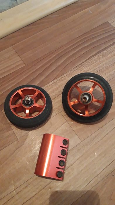 На трюковый самокат.