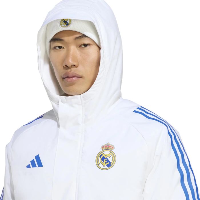 Geaca Adidas Real Madrid Tiro 25/26 Parka Noua Originala (M; L; XL)