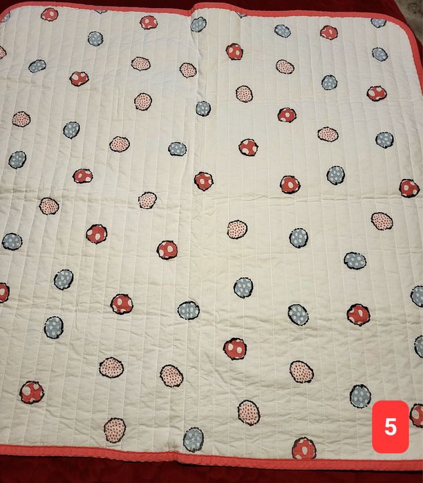 Plapuma/patura bebe copil bumbac finet camera carucior