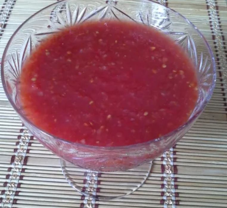 Квашеная капуста и огонёк