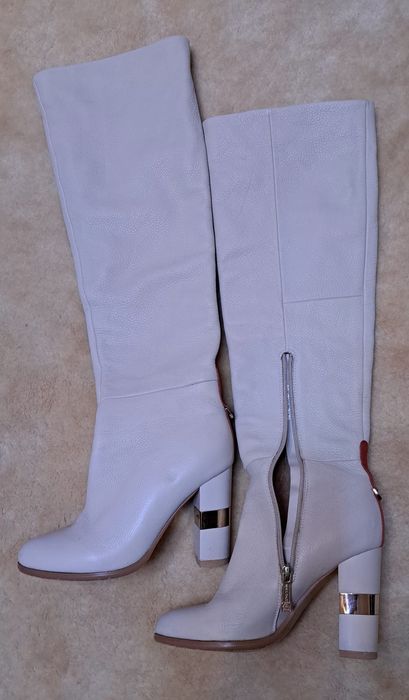 Cizme 35, piele Mallanee