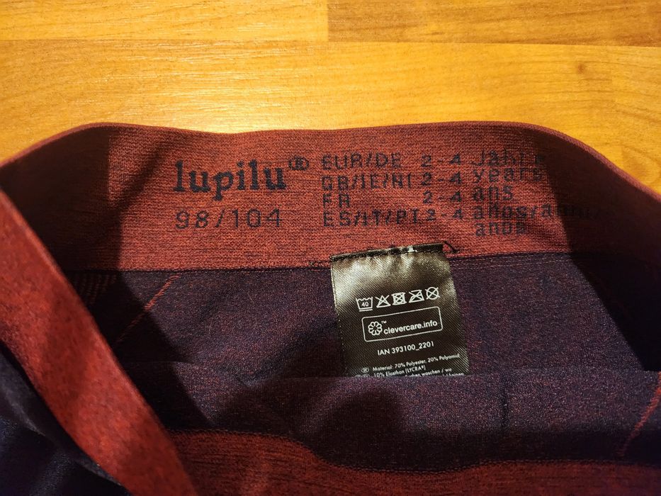 Costum termic Lupilu 2-4 ani/98-104