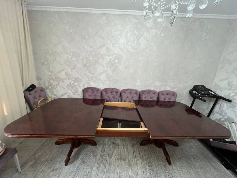Деревянный стол 3м