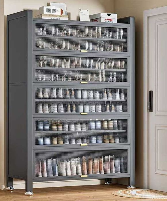 Обувницей шкаф/ПВХ панели/легкие выдвижные дверцы без пыли / sifat 1-