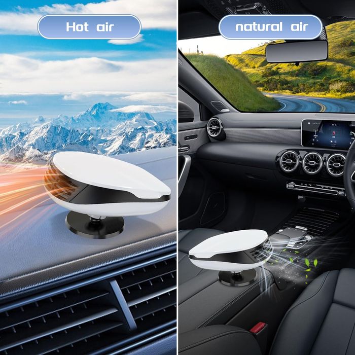 Автомобилна духалка - печка на 12V, за затопляне или охлаждане на кола