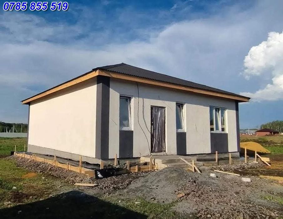 Construim case din structura metalica și panou sandwich