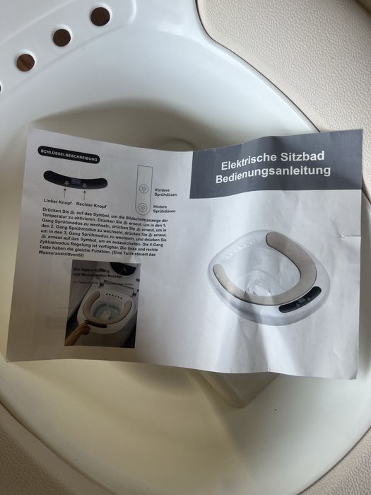 Bideu pentru femei, bidet non-squat