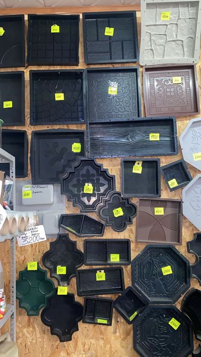 Формы , брусчатка , пигменты , химия , фибра , бетон