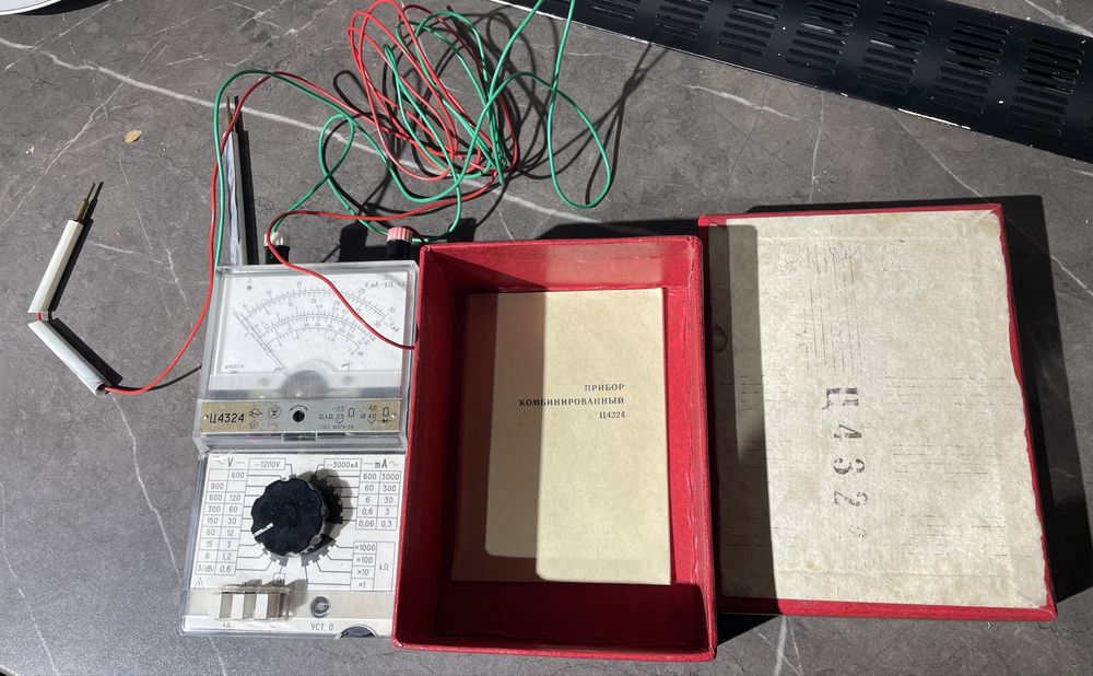 Multimetru analogic rusesc perfect functional cutie instructiuni