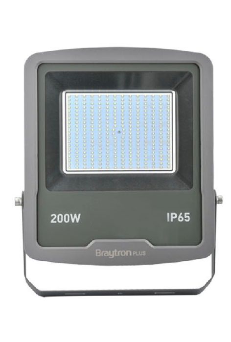 Proiector led 200W SMD, IP65, 17000lm, lumina rece 6500K, Gri, Braytro