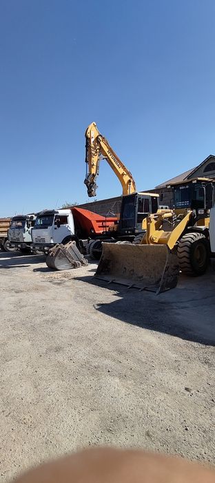 Услуги экскаватор погрузчик КамАЗ