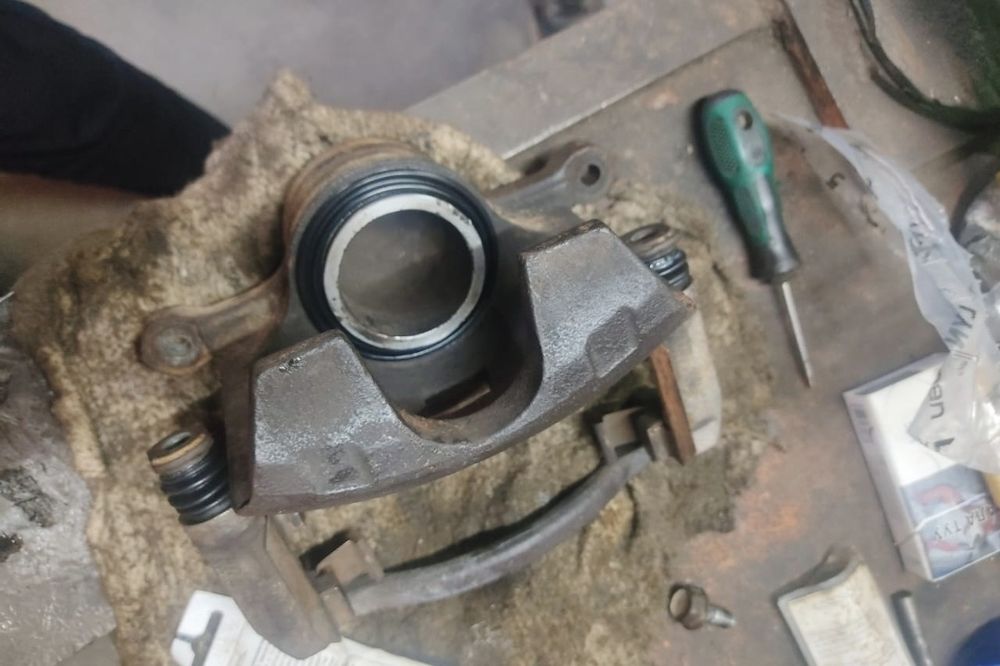 Ремонт тормозных суппортов. Астана