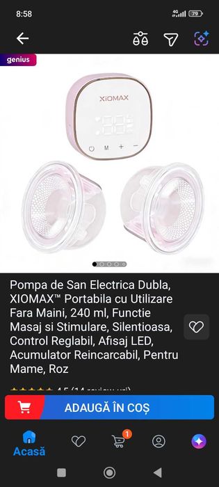 pompa de sani eletrica