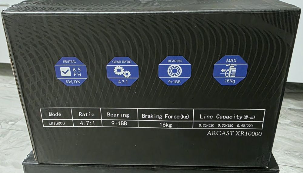 SET 3 Mulinete PRO FL Arcast XR 10000 NEW 2026