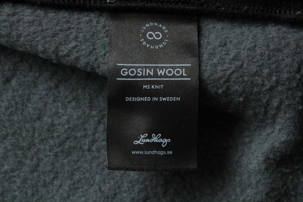 LUNDHAGS - мъжка вълнена термо горница, размер L