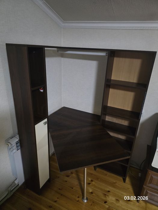 Шкаф стол угловой