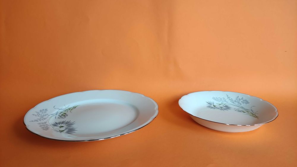 *Limoges France* чинии за супа и основно от фин порцелан