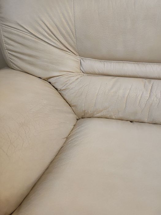 Кожен комплект диван и фотьойл модел Линкълн