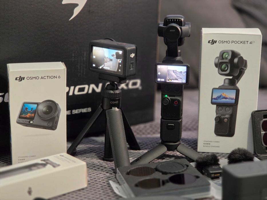 DJI Action 6 Екшън Камера + Филтри и Аксесоари