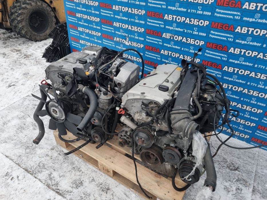 Двигатель М111 на Mercedes.