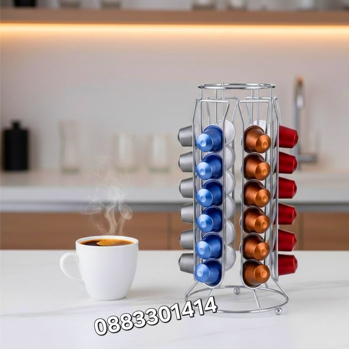 Органайзер за кафе капсули Метална стойка Nespresso