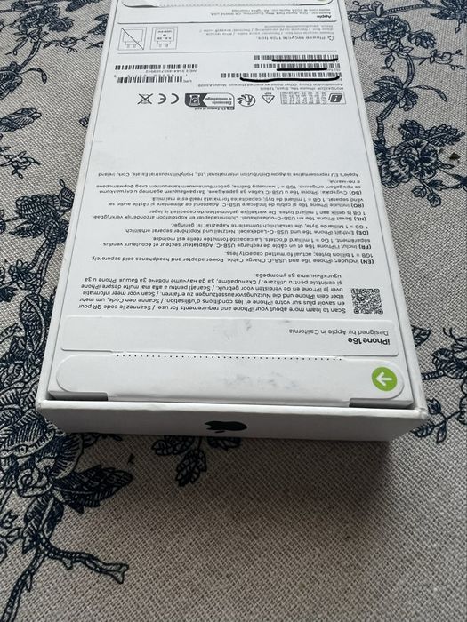 iPhone 16e 128GB Black / Negru – Nou Sigilat, Liber de rețea