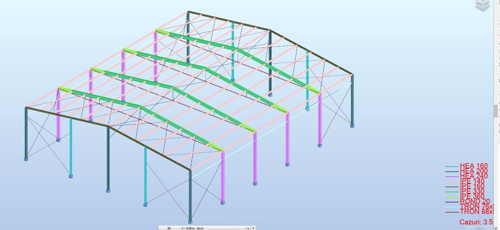 Vând hală metalică extra ofertă hala este nouă și demontabilă pe șurub