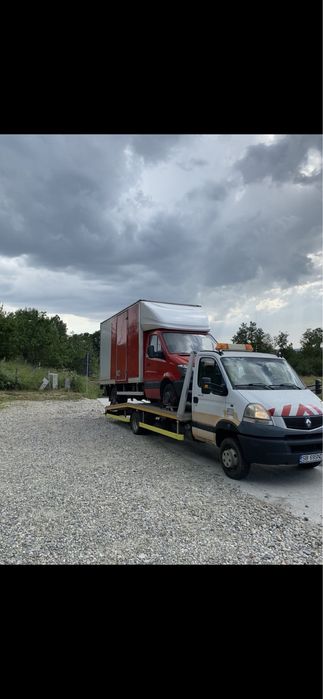 Tractări Auto Sibiu NON-STOP | Platformă Auto 24/7 | SAN Logistic ING