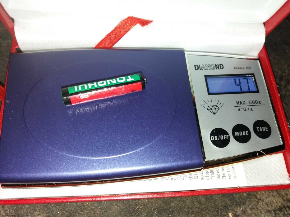 Cantar bijuterii capac negru 2 zecimale 0.01g - 1000g LCD Iluminat.