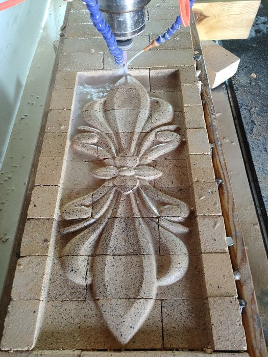 Резьба (Пано) из кирпича
