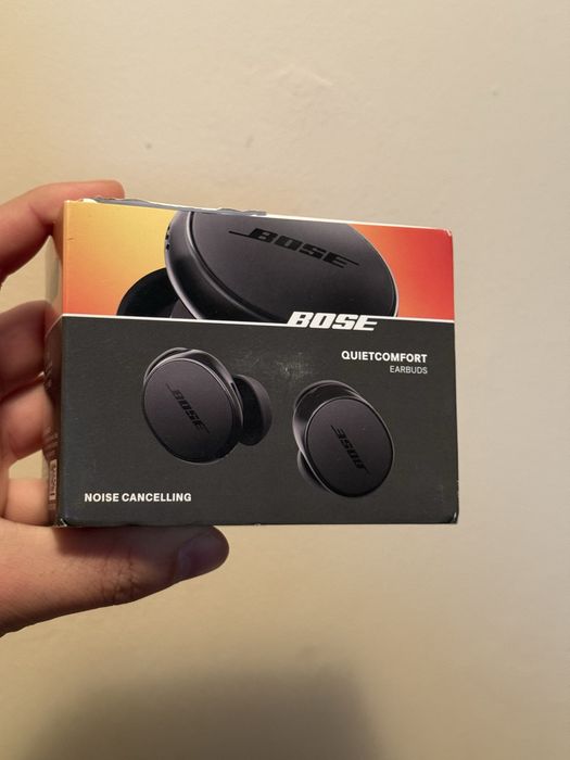 Căști bose quietcomfort earbuds black sigilate noi